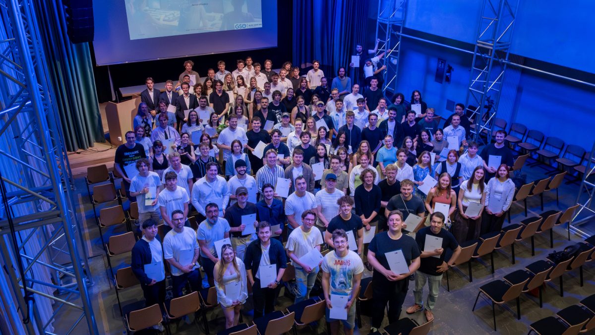 Gruppenbild des Abschlussjahrgangs