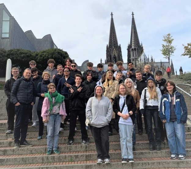 Gruppenfoto Deutsch-Polnischer Jugendaustausch 2025 Gegenbesuch