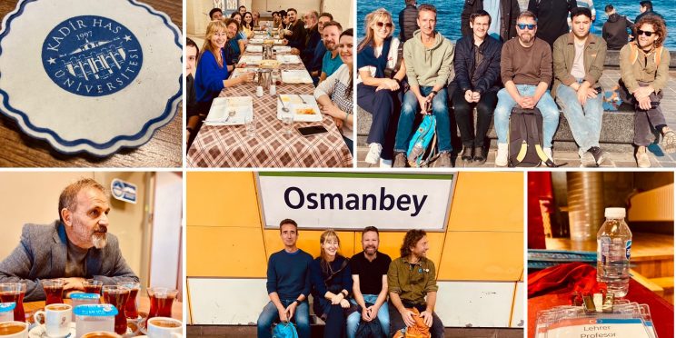 Collage mit Bildern vom Erasmus-Projekt