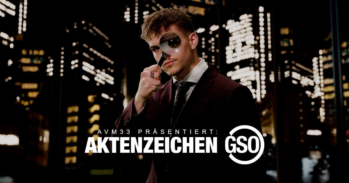 Teaser-Bild mit jungem Mann in Kommissar-Pose